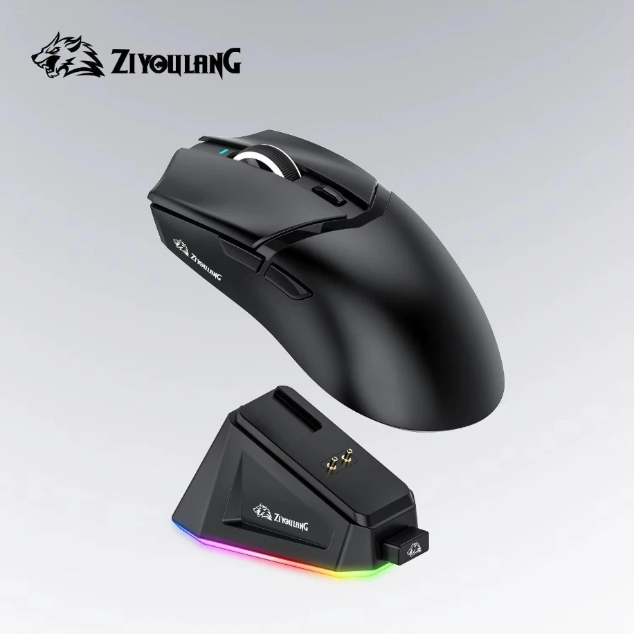 X2 Kablosuz (3 modlu)24.000DPI Oyuncu Mouse Sensör Şarj İstasyon Grip Tape Ve Skatez Hediye