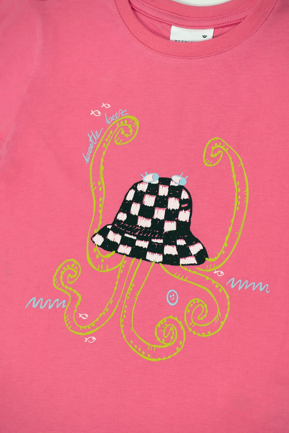 Funky Octopus Hat T-Shirt