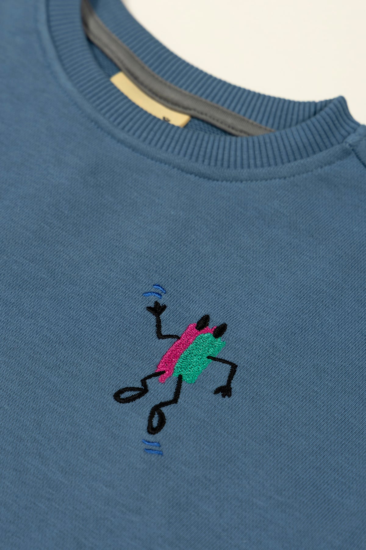 Up and Down Sweatshirt - Mavi