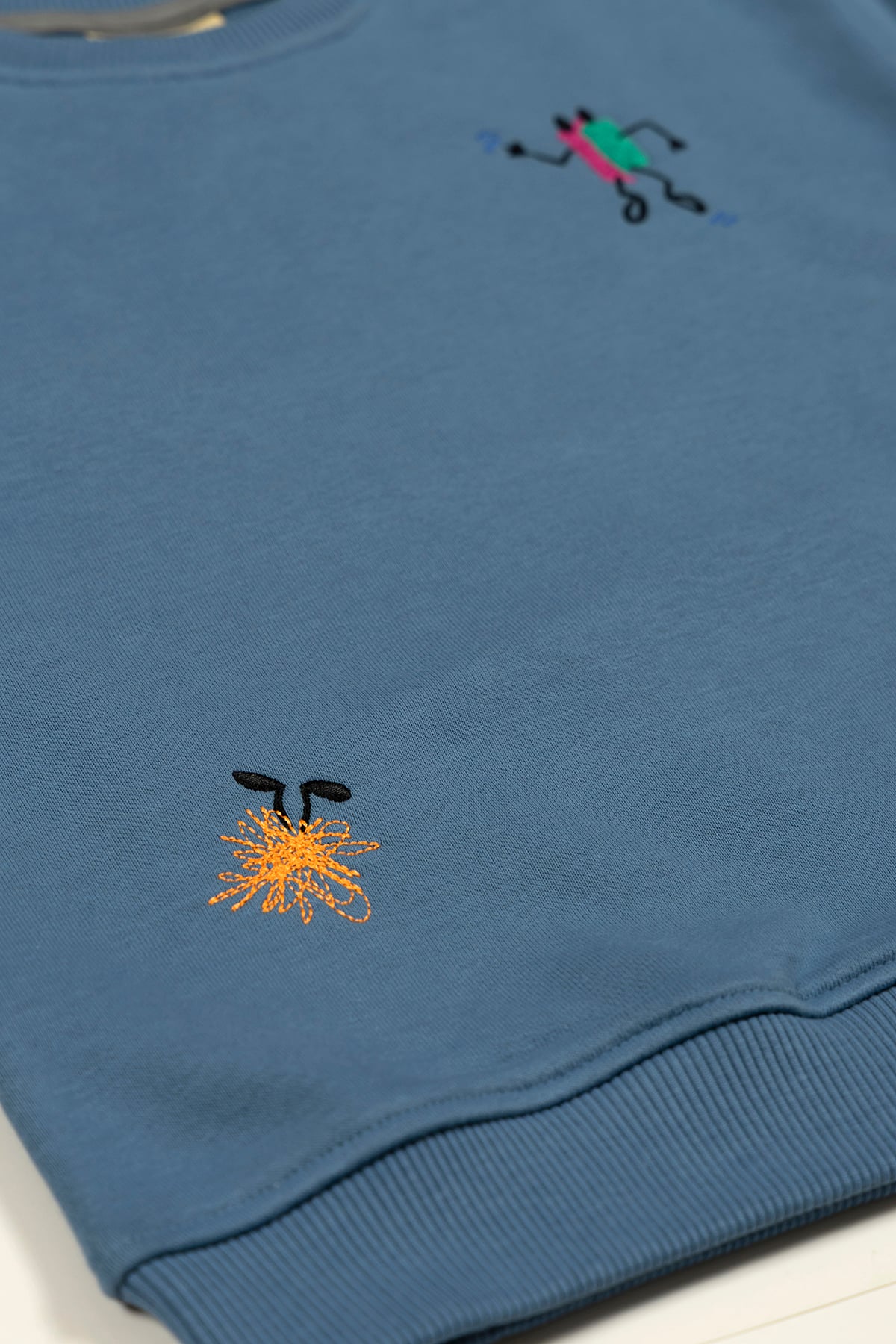 Up and Down Sweatshirt - Mavi