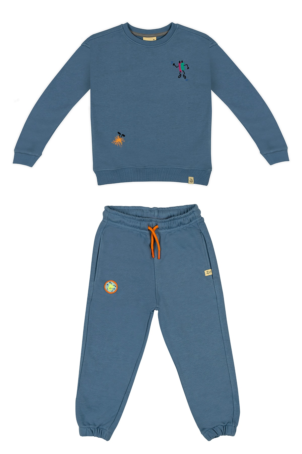 Up and Down Sweatshirt - Mavi