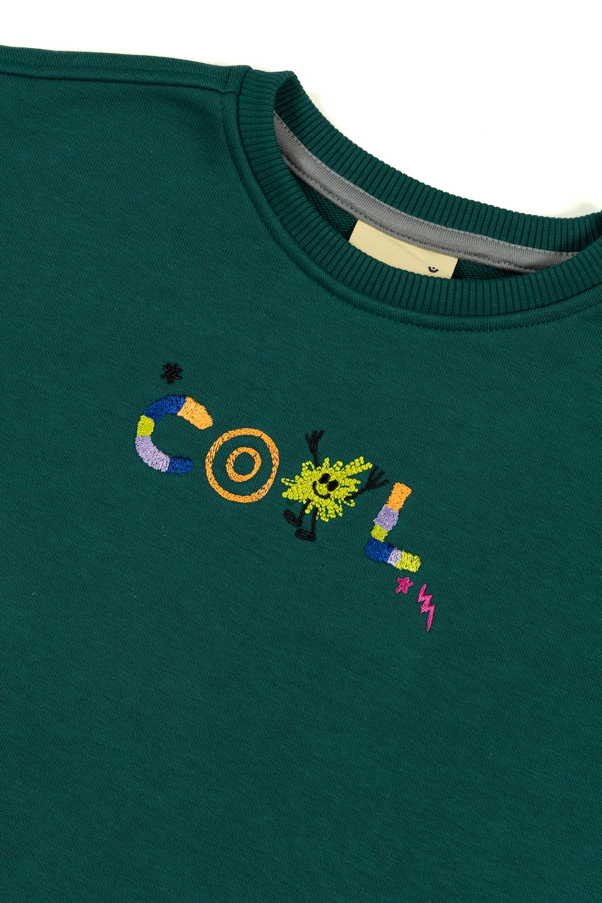 Cool Sweatshirt - Koyu Yeşil