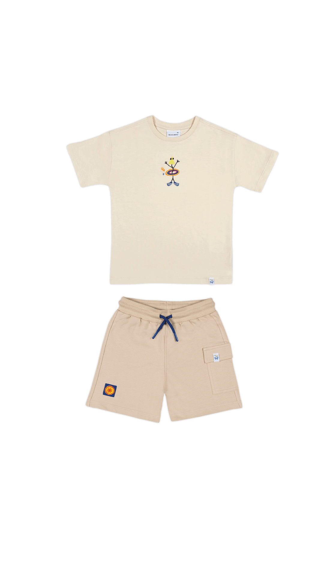 Hula Hoop Diving Oversize T-Shirt ve Kargo Şort Set