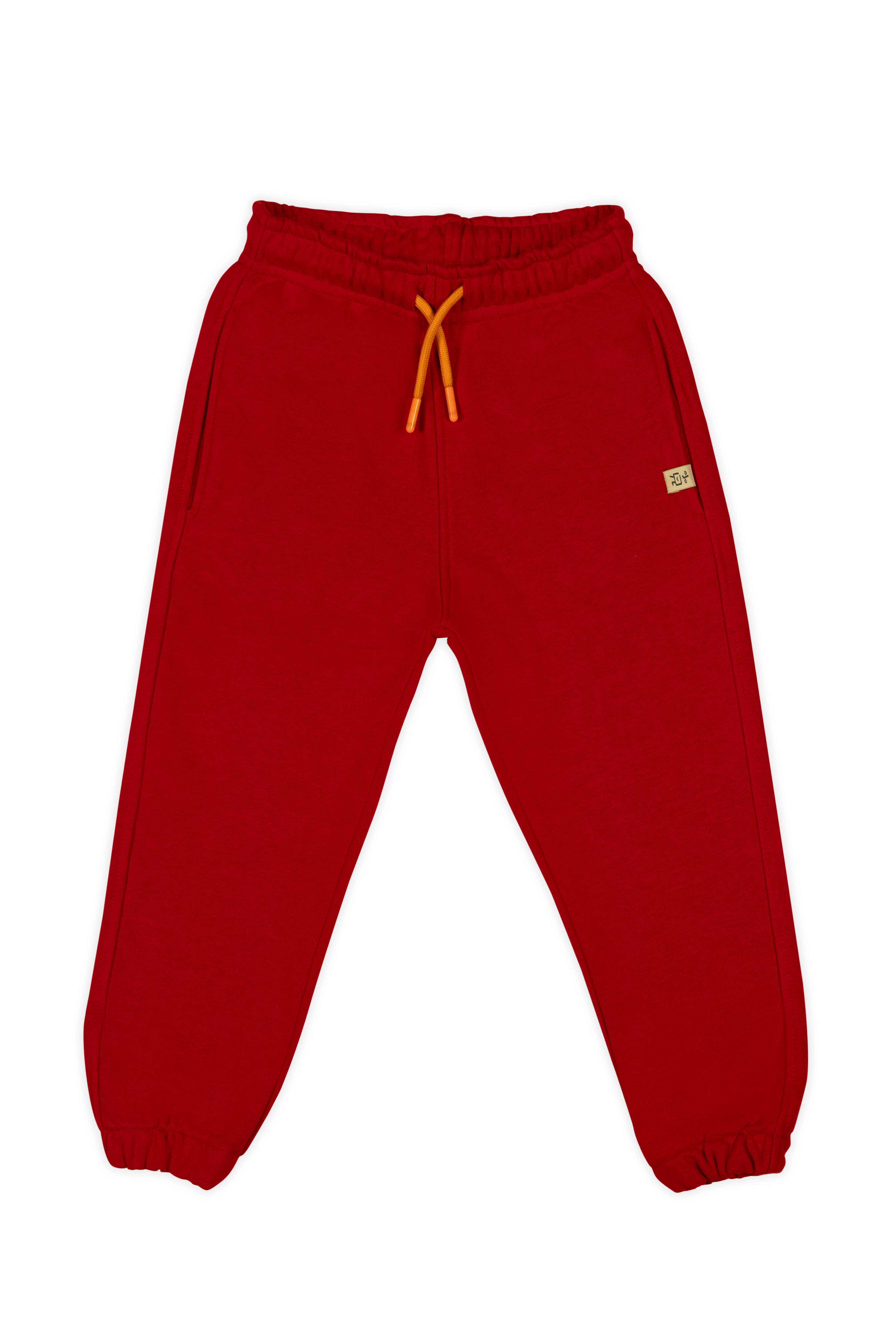 Happy Deer Year Jogger Eşofman Altı - Kırmızı