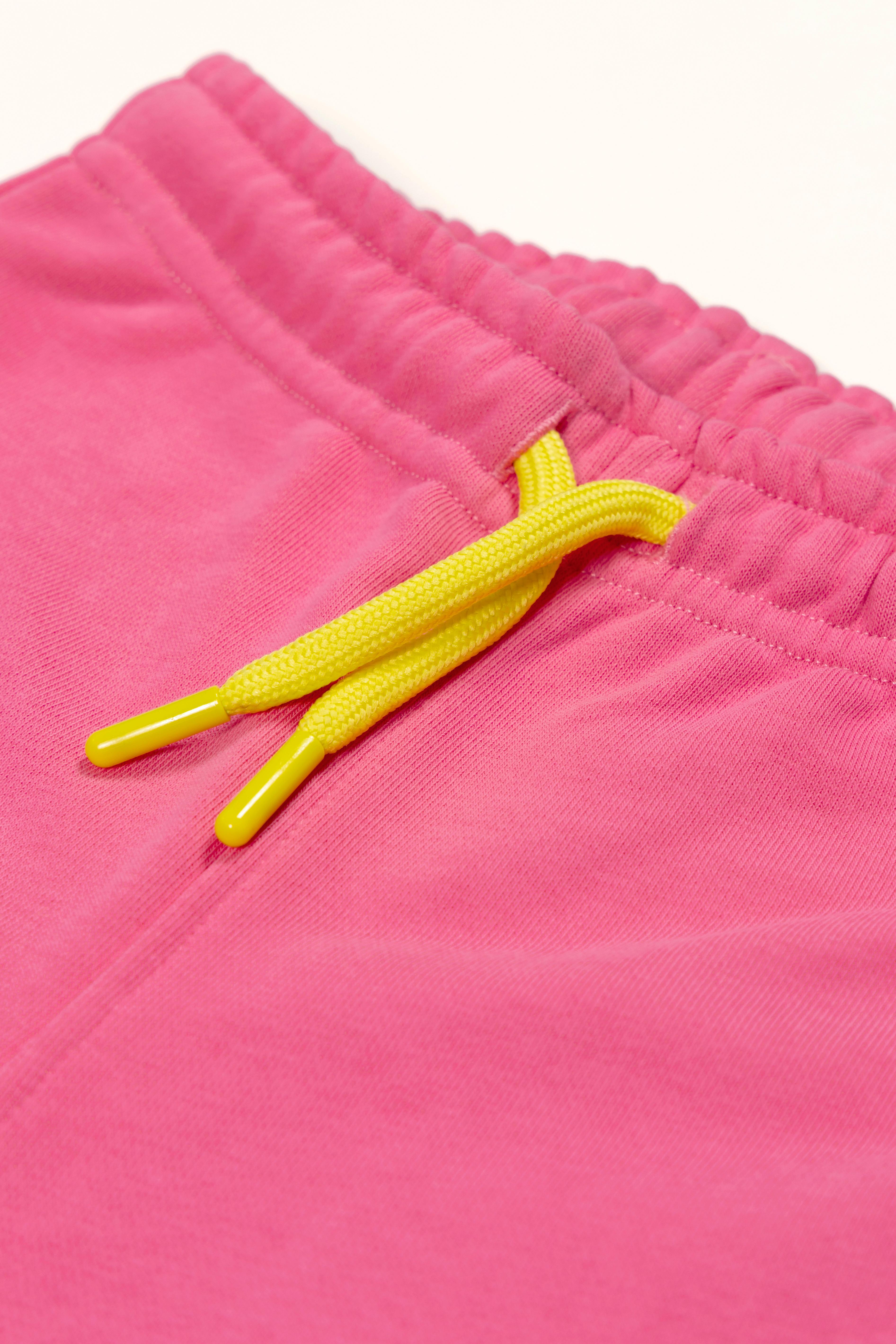 Pink Joggers (Lime Cord)