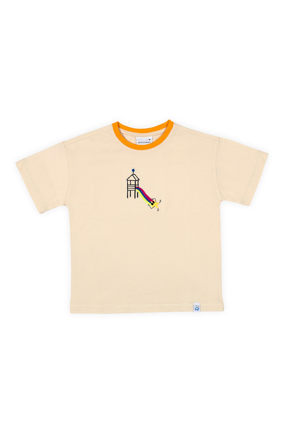 Playful Star Oversize T-Shirt ve Retro Şort Set