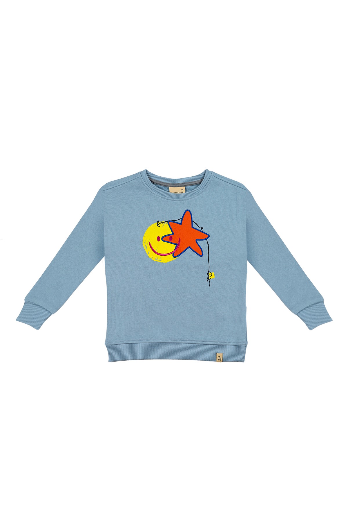 Cosmic Jump Sweatshirt - Light Blue