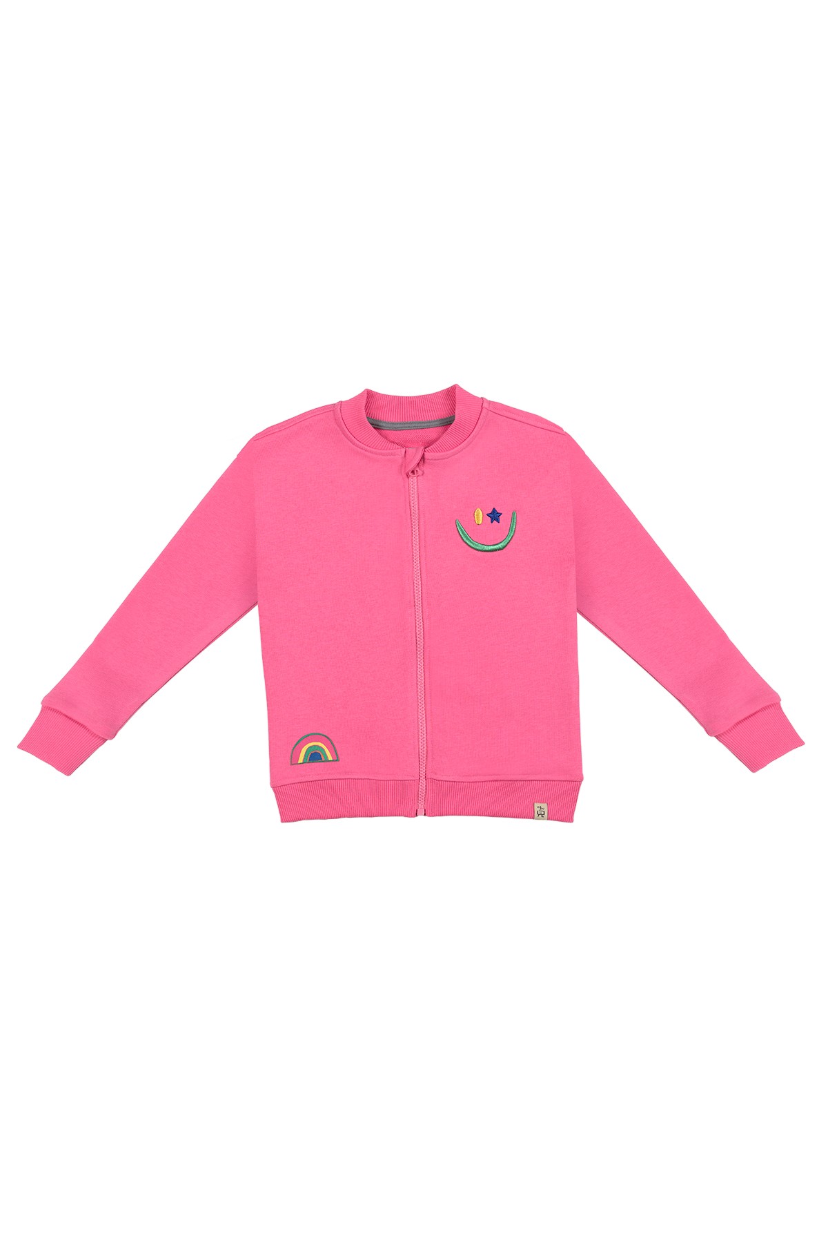 Sweet Dreams Zipped Sweatshirt - Pink