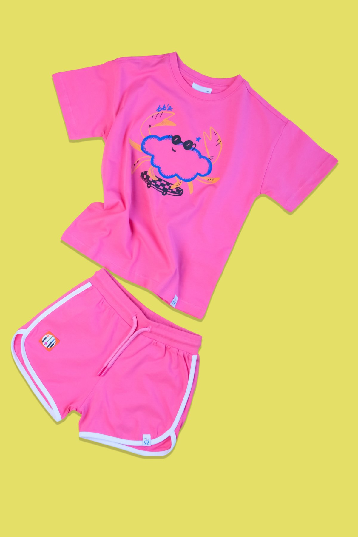 Cool Funny Crab Set - Pink