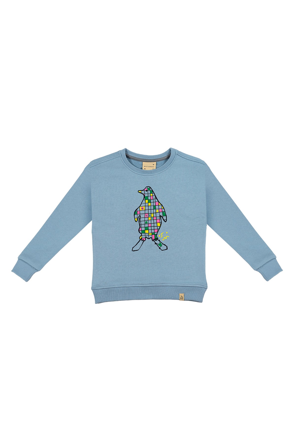 Captain Penguen Sweatshirt - Light Blue