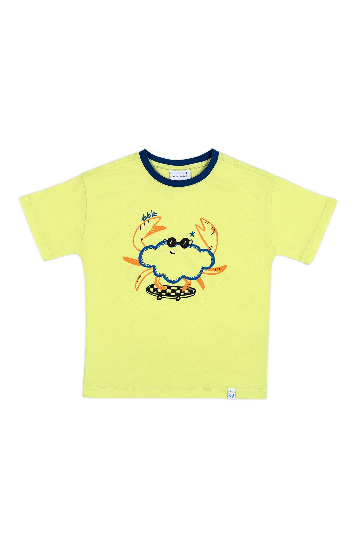 Cool Funny Crab Oversize T-Shirt ve Kargo Şort Set