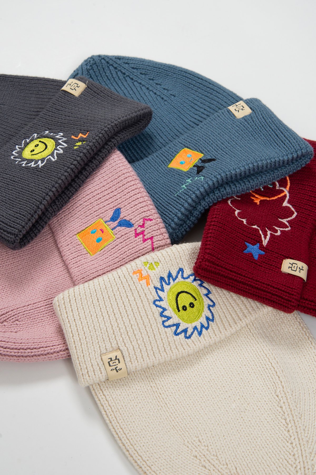 Happy Sun Beanie - Beige