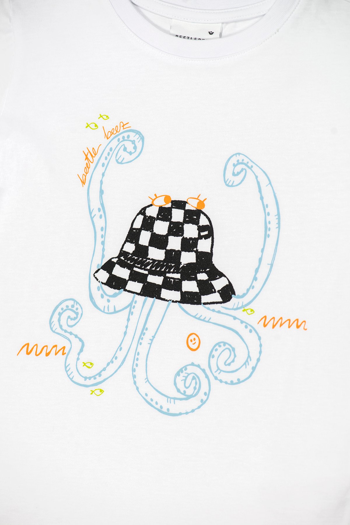 Funky Octopus Hat T-Shirt