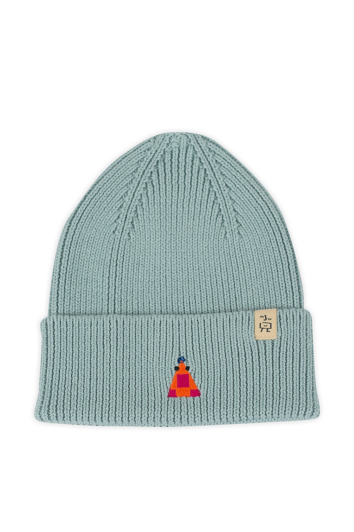 Mint Triangle Beanie - Mint