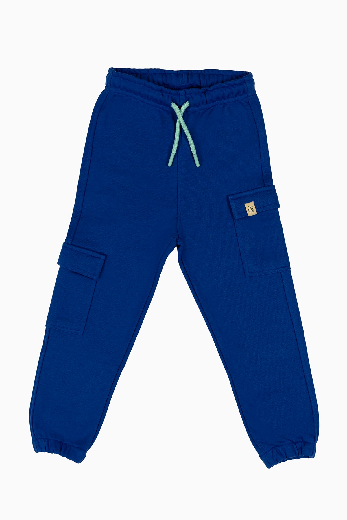 Dreamy Cloud Cargo Jogger Set- Blue