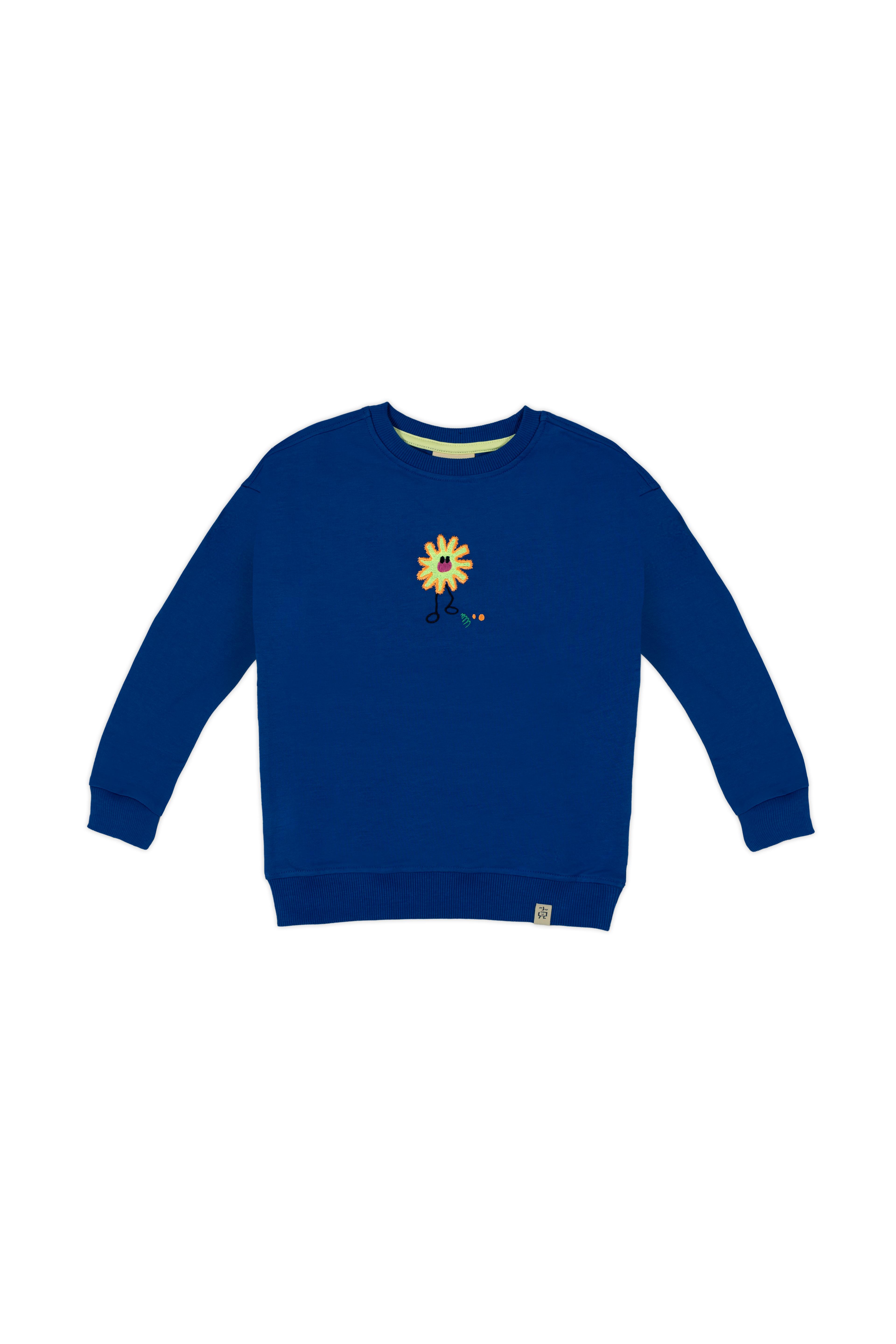 Shine & Fun Sweatshirt Set - Navy Blue