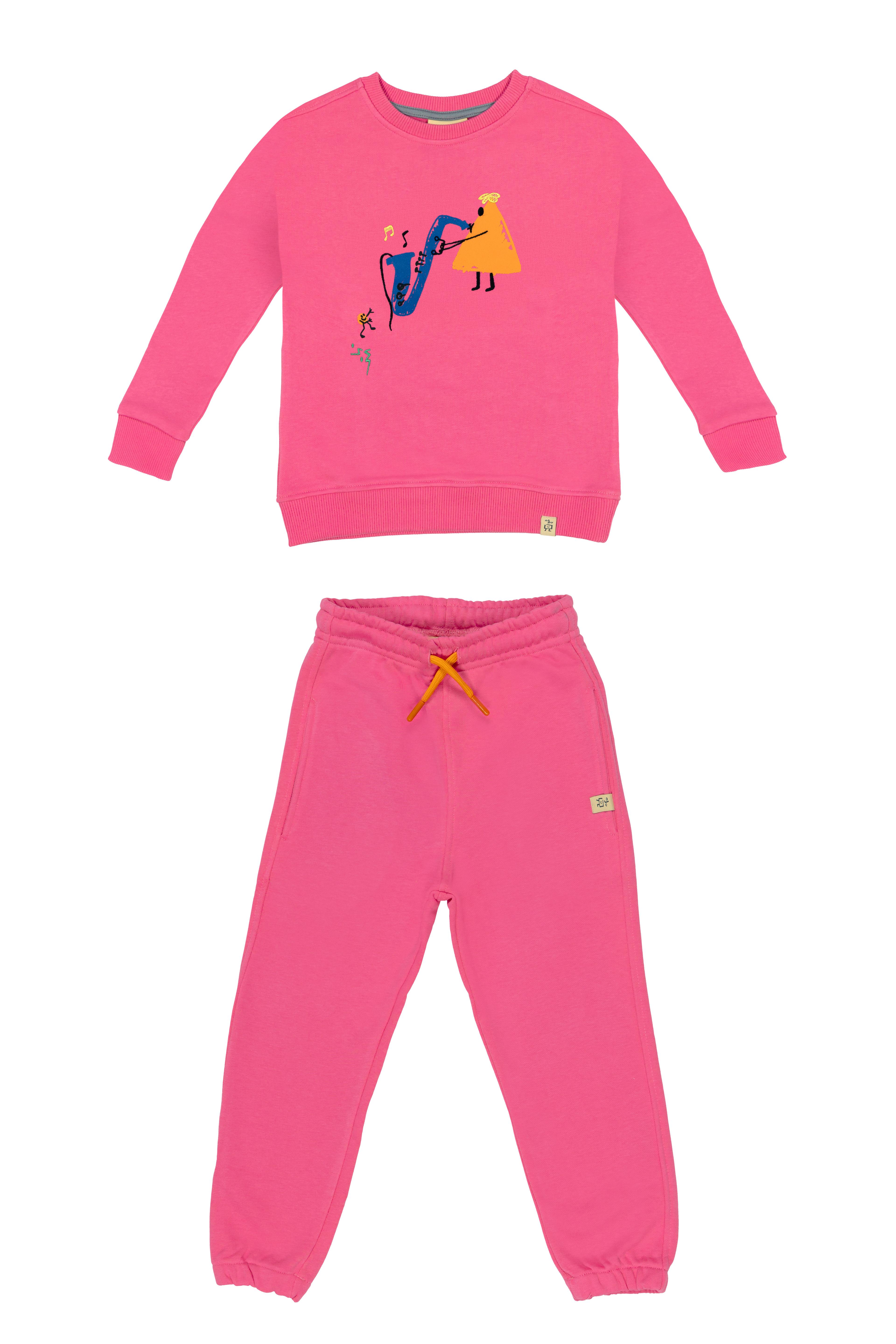 Pink Joggers (Orange Cord)