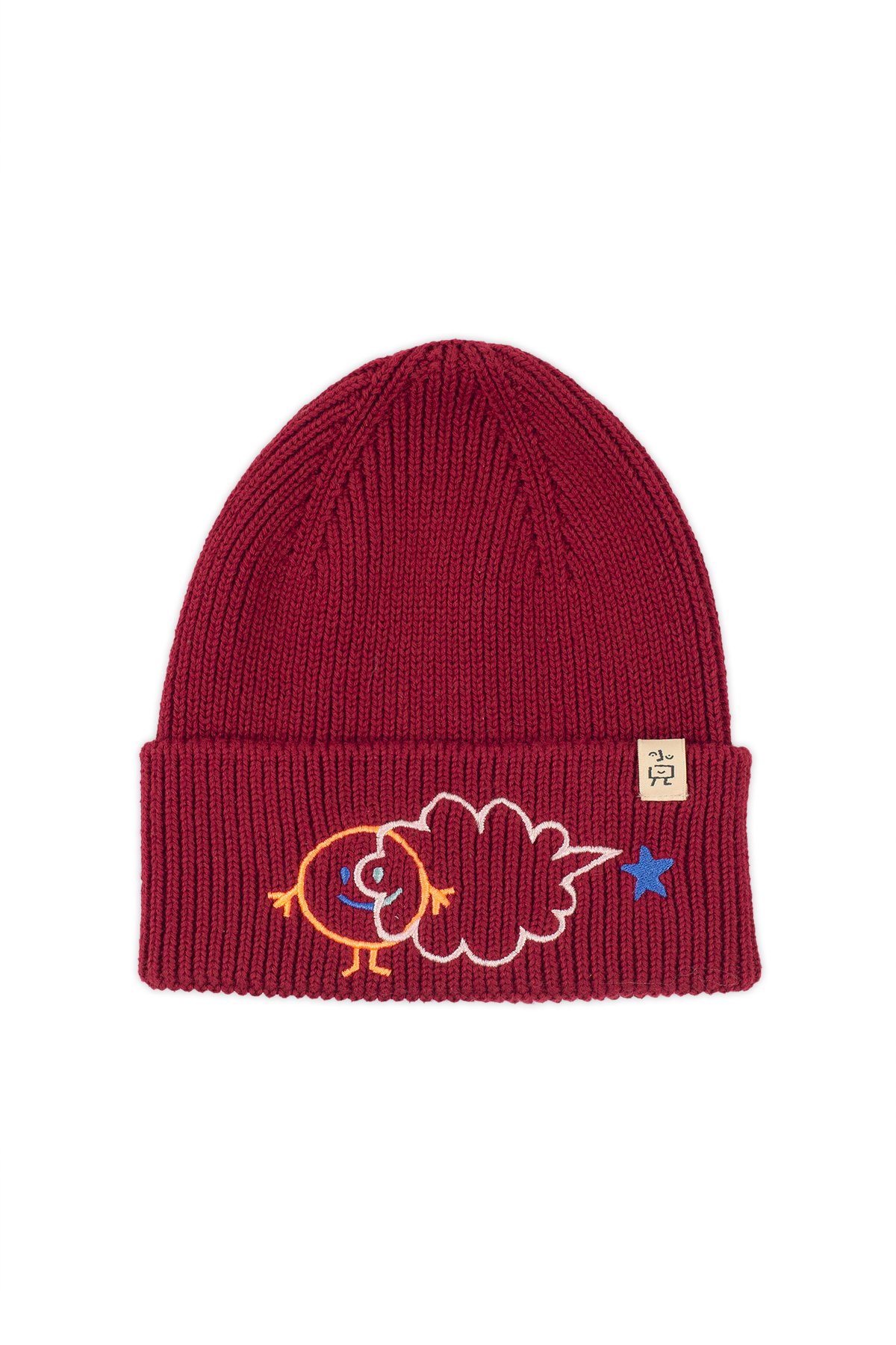 Fill In The Blank Beanie - Burgundy