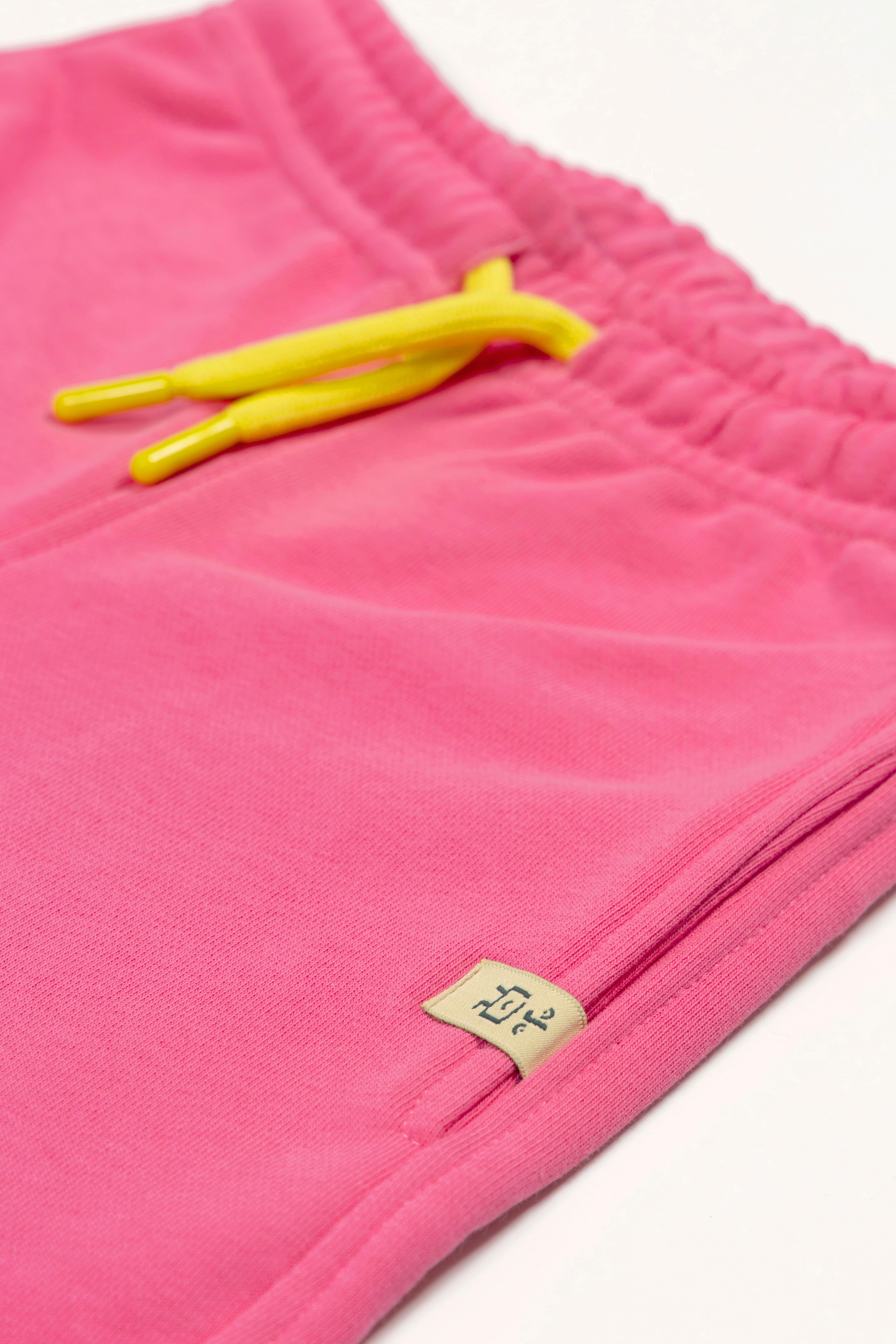 Pink Joggers (Lime Cord)