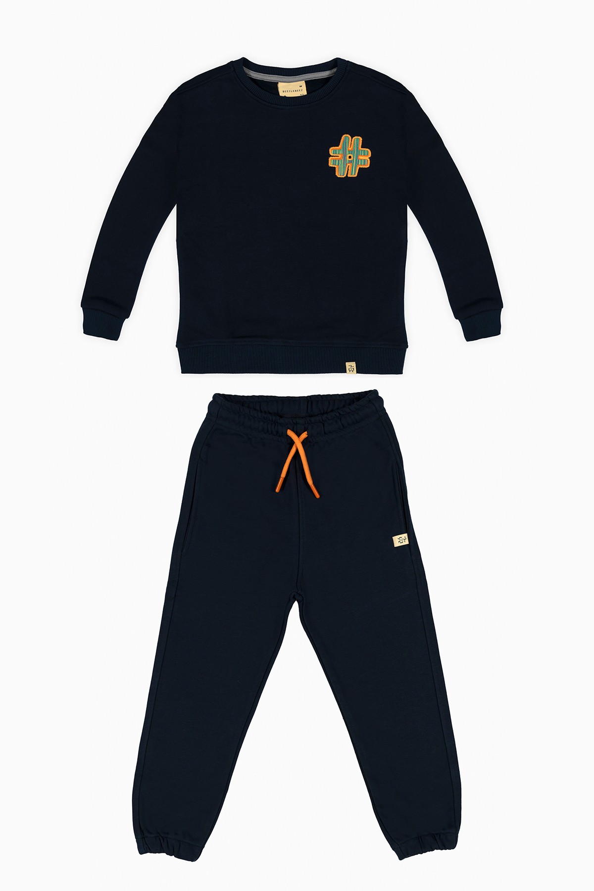 Tag Your Dreams Jogger Set - Navy Blue