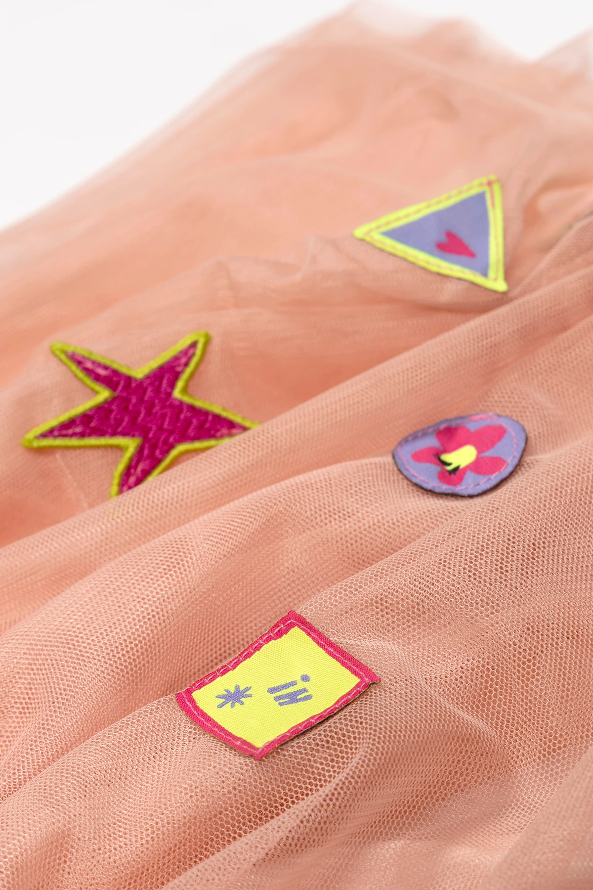 Happy Starfish Crop T-Shirt ve Pinky Smiles Tül Etek