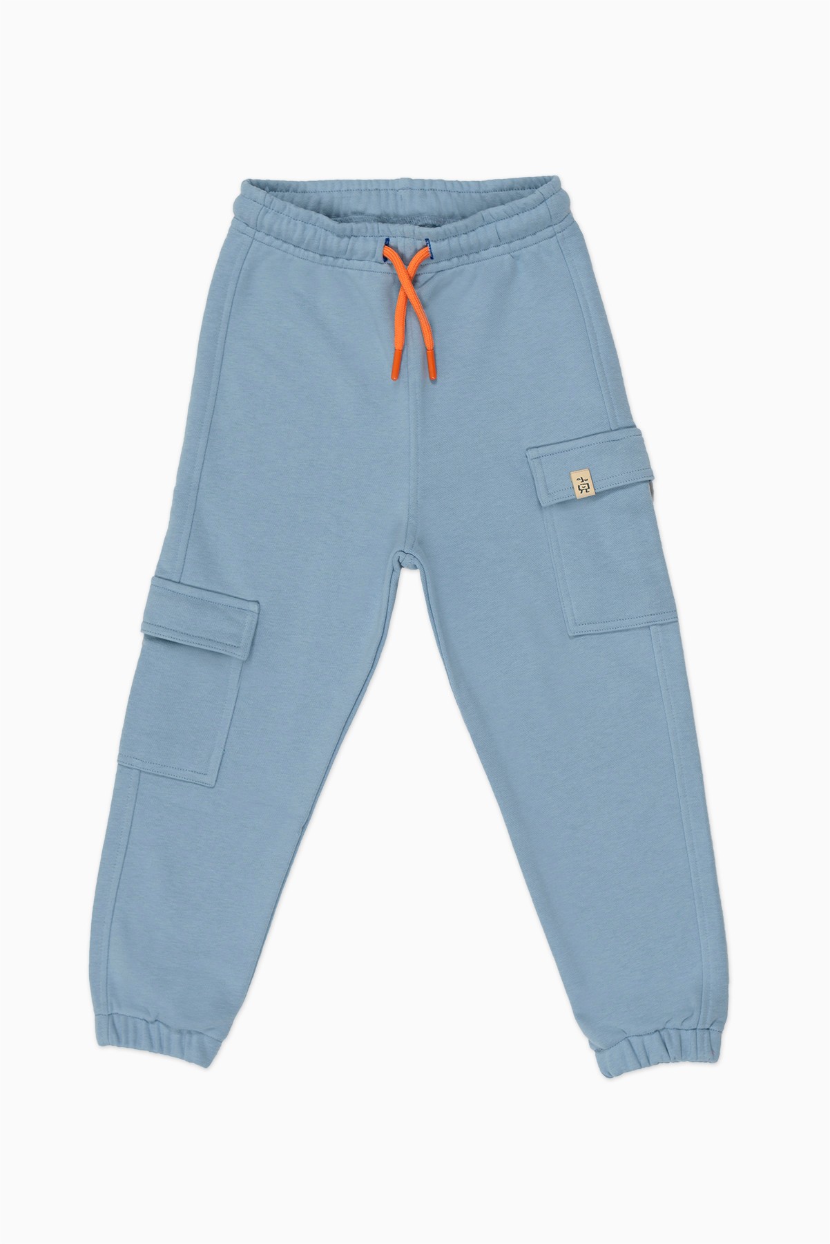 Light Blue Cosmic Jump Cargo Joggers