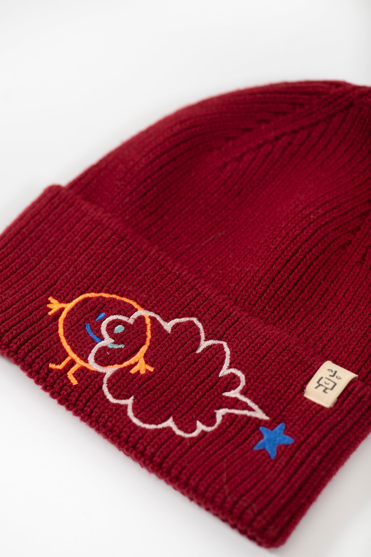 Fill In The Blank Beanie - Burgundy