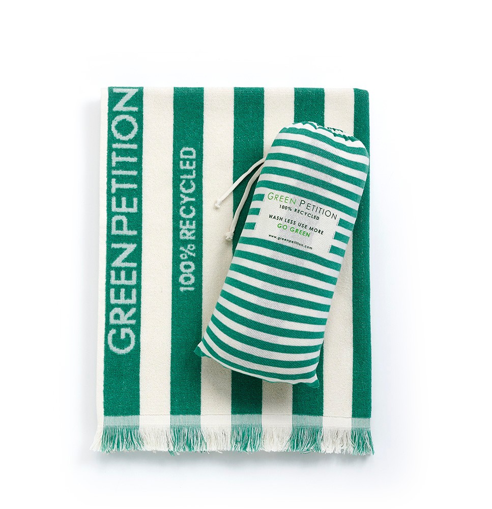 Green Petition Plaj Havlusu 100 * 180 Cm