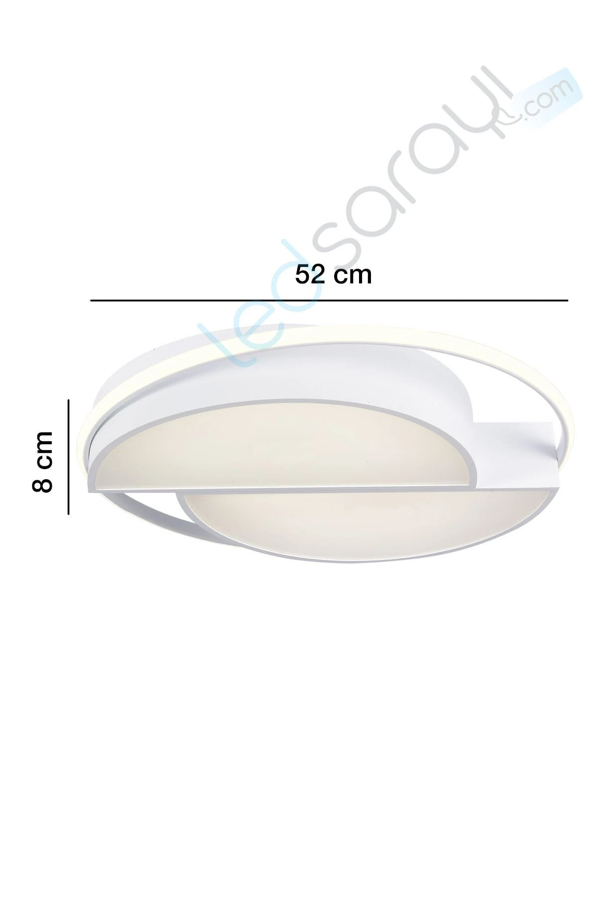 Milena Modern Led Avize 90 Watt 3 Renk