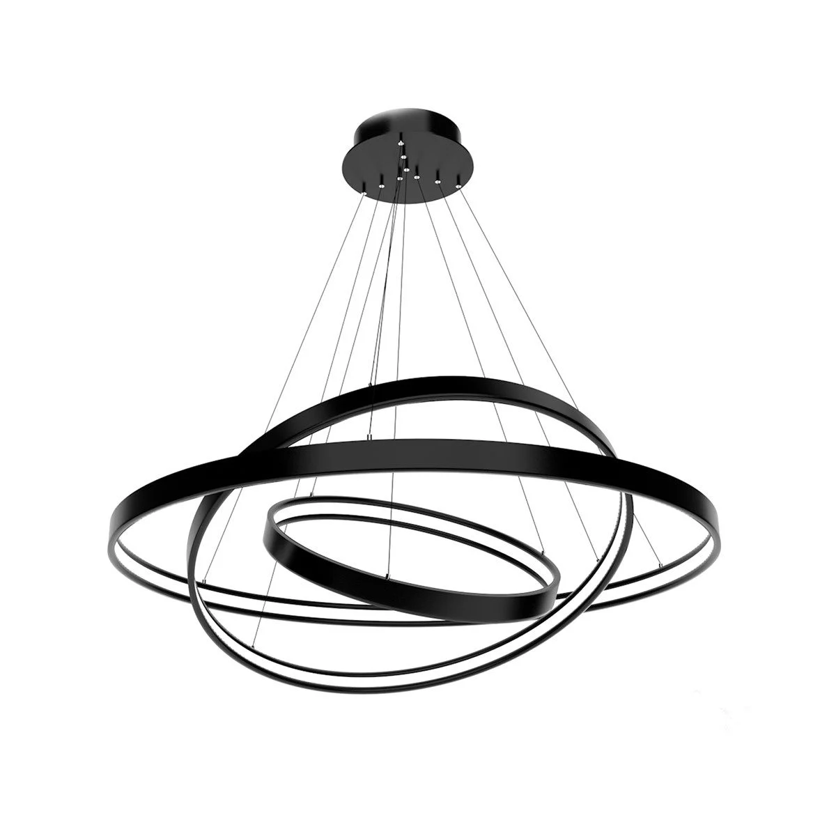 Dekoratif Saturn Modern Sarkıt Linear Armatür