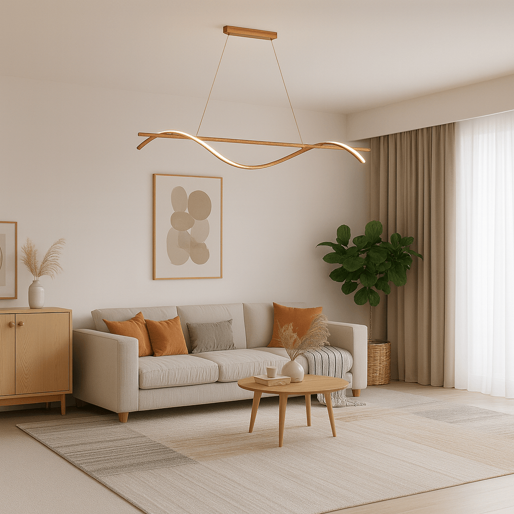 Esinti 120 cm Sarkıt Led Avize - Eskitme