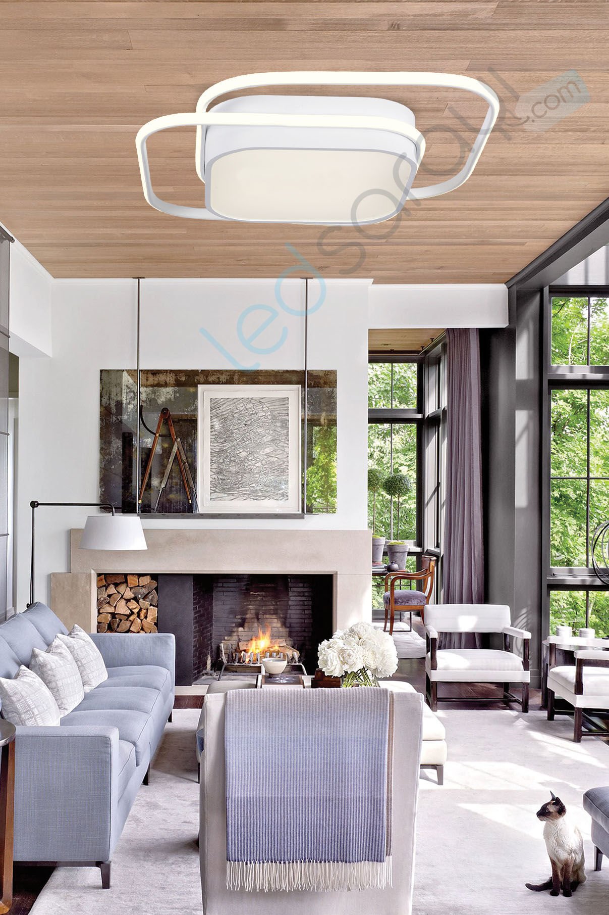 Mira Modern Led Avize 90 Watt 3 Renk