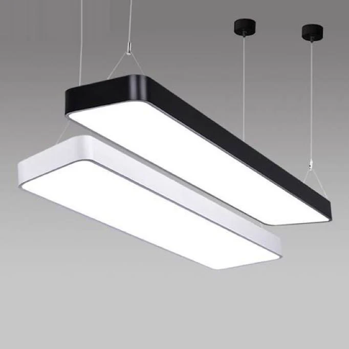 Dekoratif Oval Dikdörtgen Davul Linear Armatür