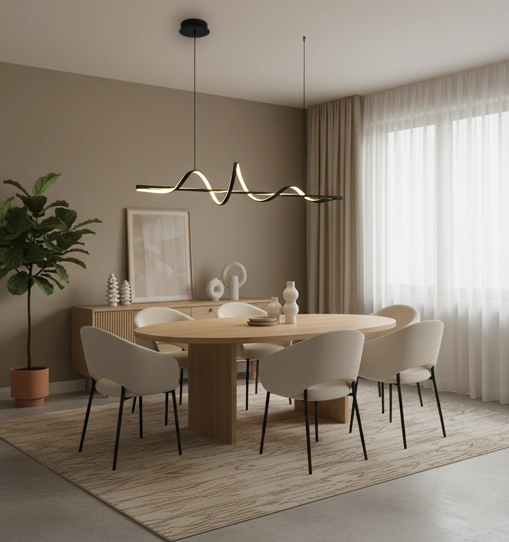 Melodi 120 cm Sarkıt Led Avize