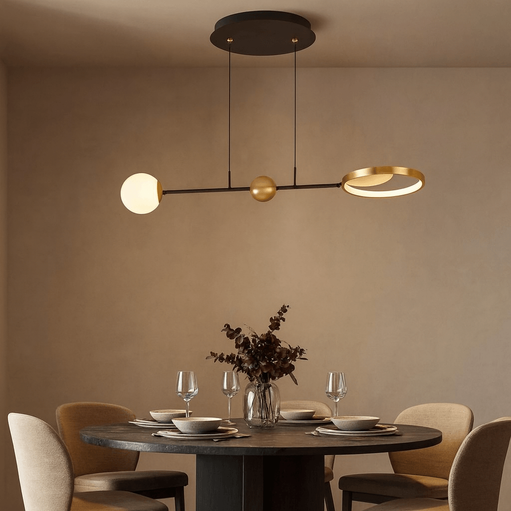 Lunara Eskitme Tekli Sarkıt Led Avize