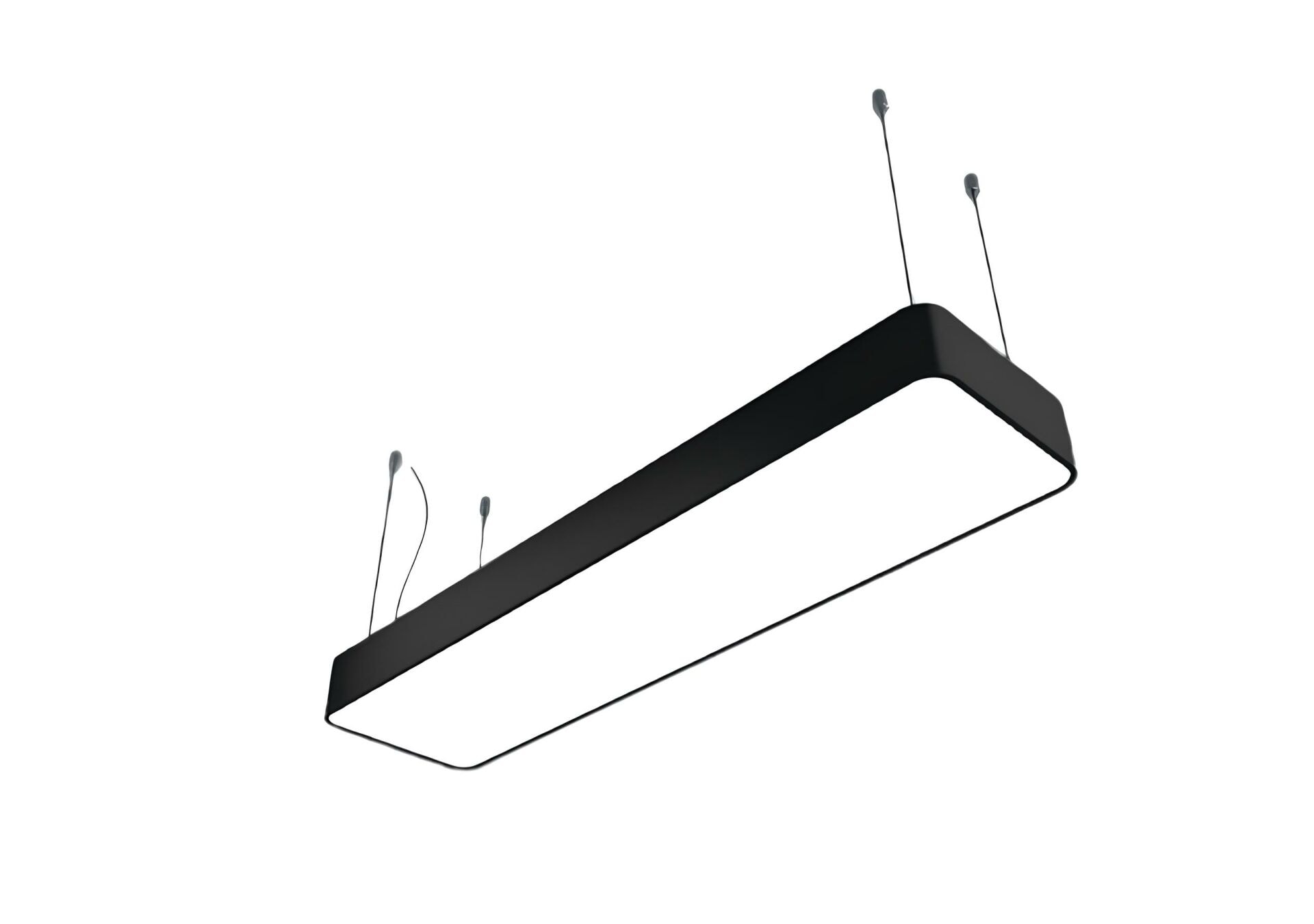 Dekoratif Oval Dikdörtgen Davul Linear Armatür
