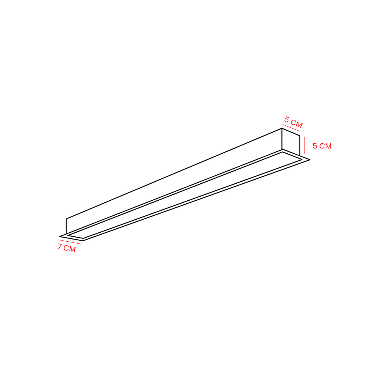 Sıva Altı Linear Armatür