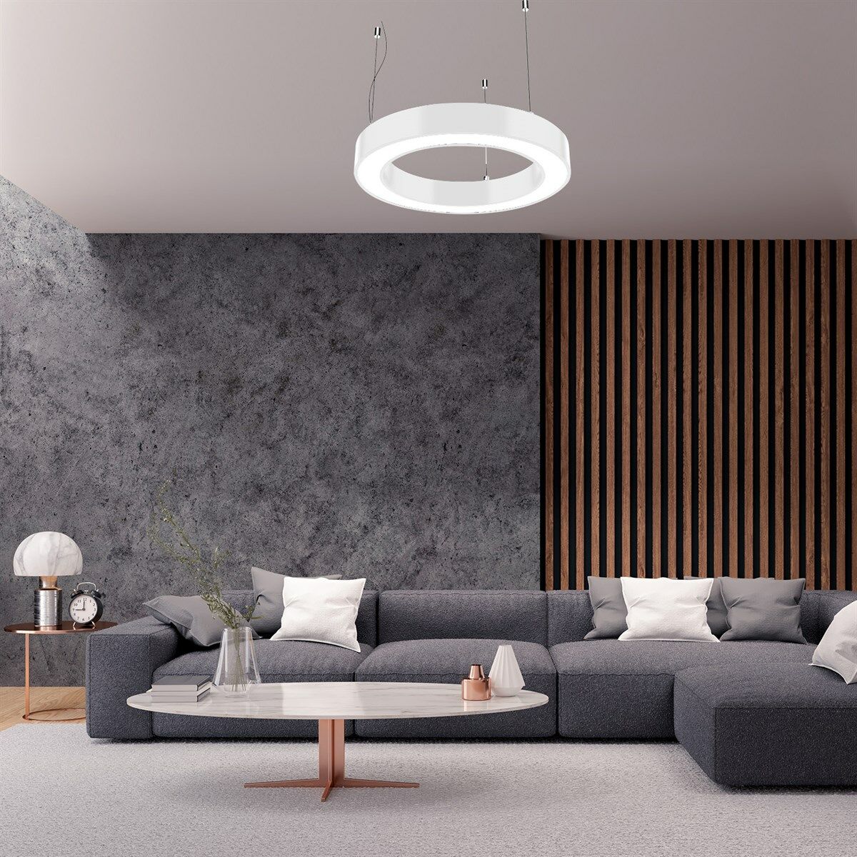 Dekoratif Simit Linear Armatür