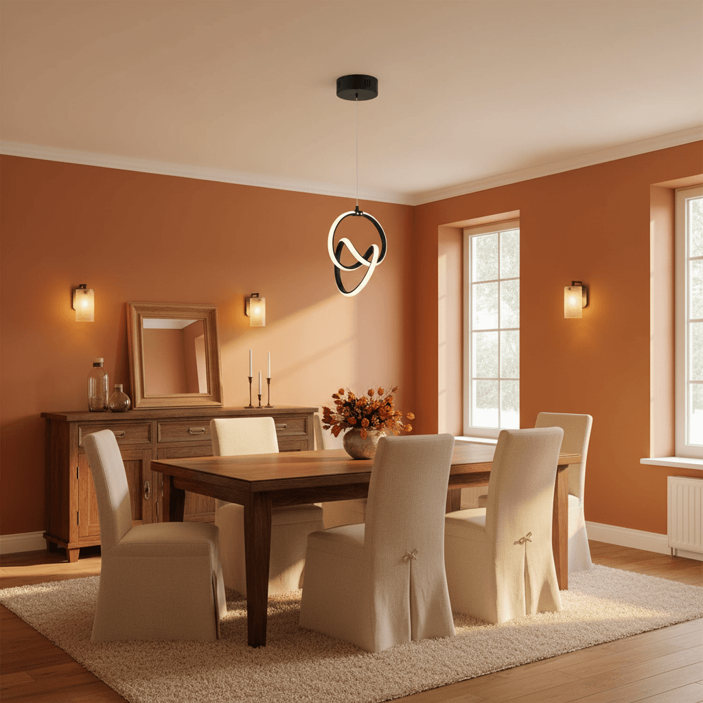 Döngü Sarkıt Led Avize