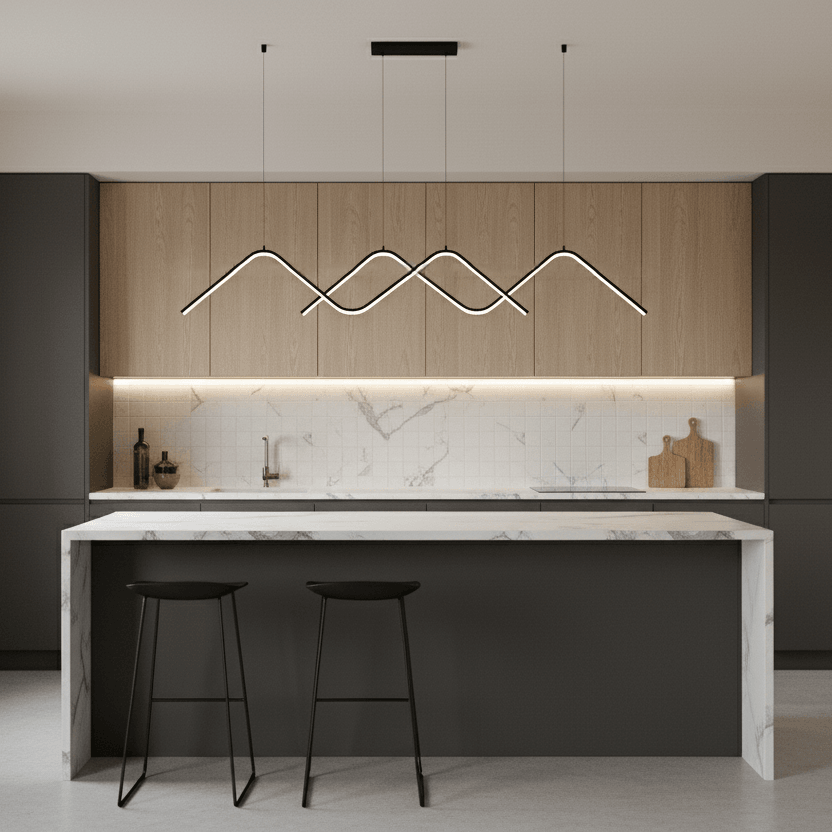 Zirve 120 cm Sarkıt Led Avize