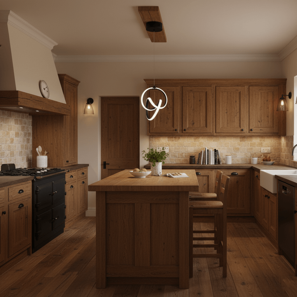 Döngü Sarkıt Led Avize