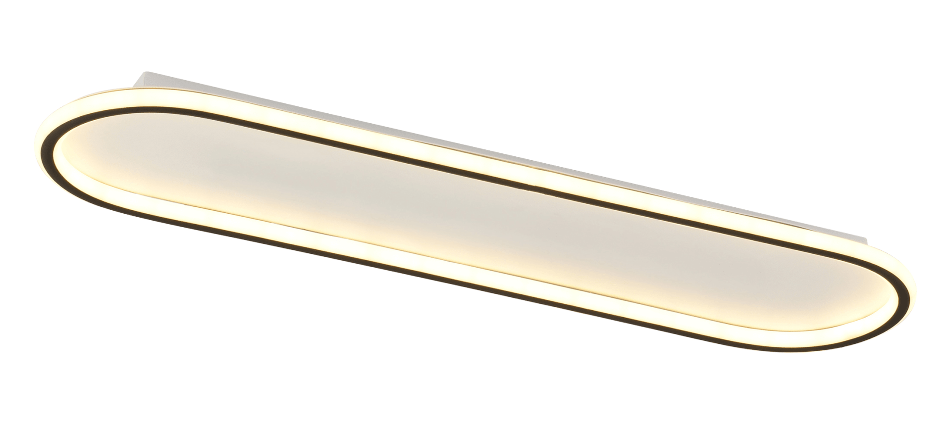 Easy Modern Dekoratif Oval Plafonyer Led Avize 3 Renk
