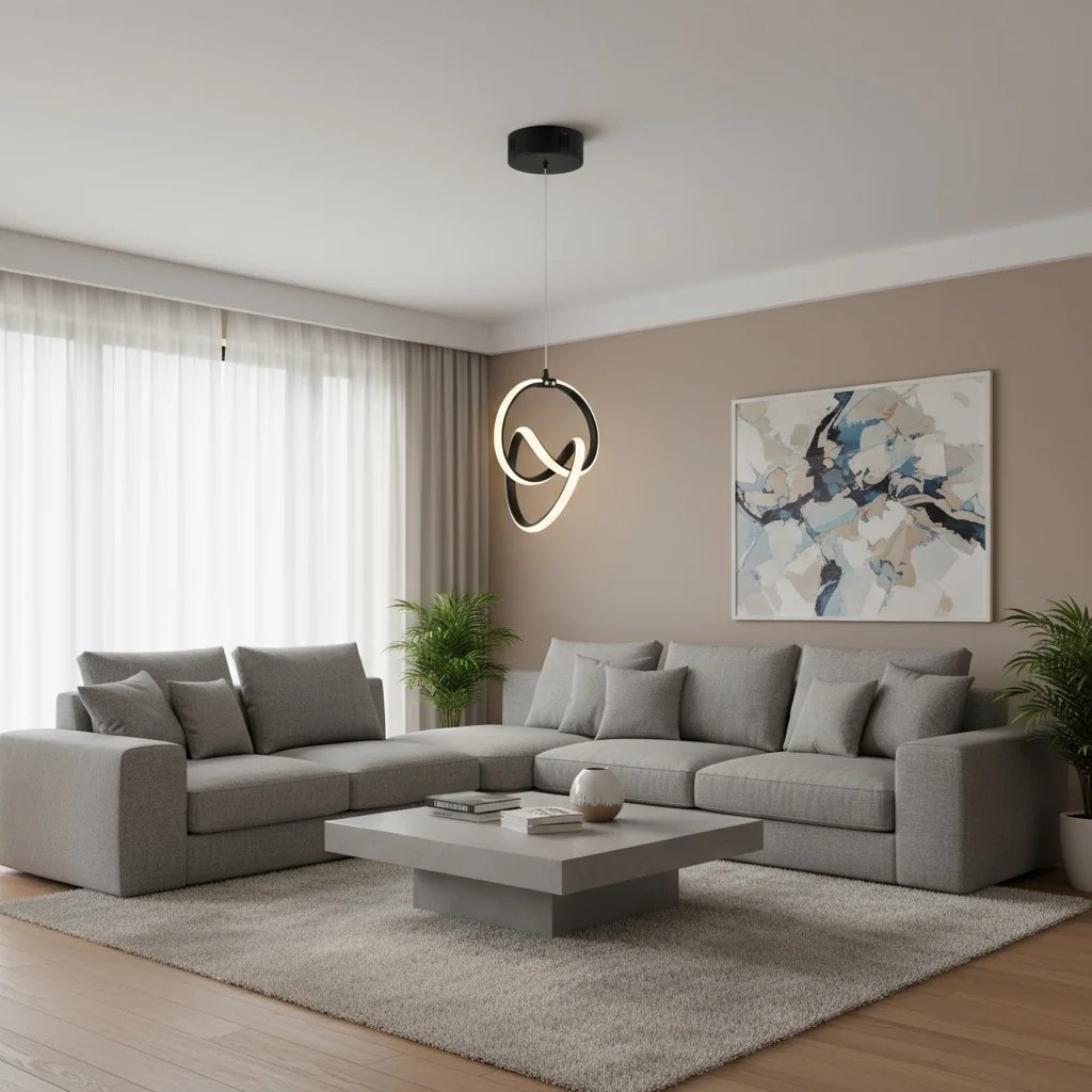 Döngü Sarkıt Led Avize