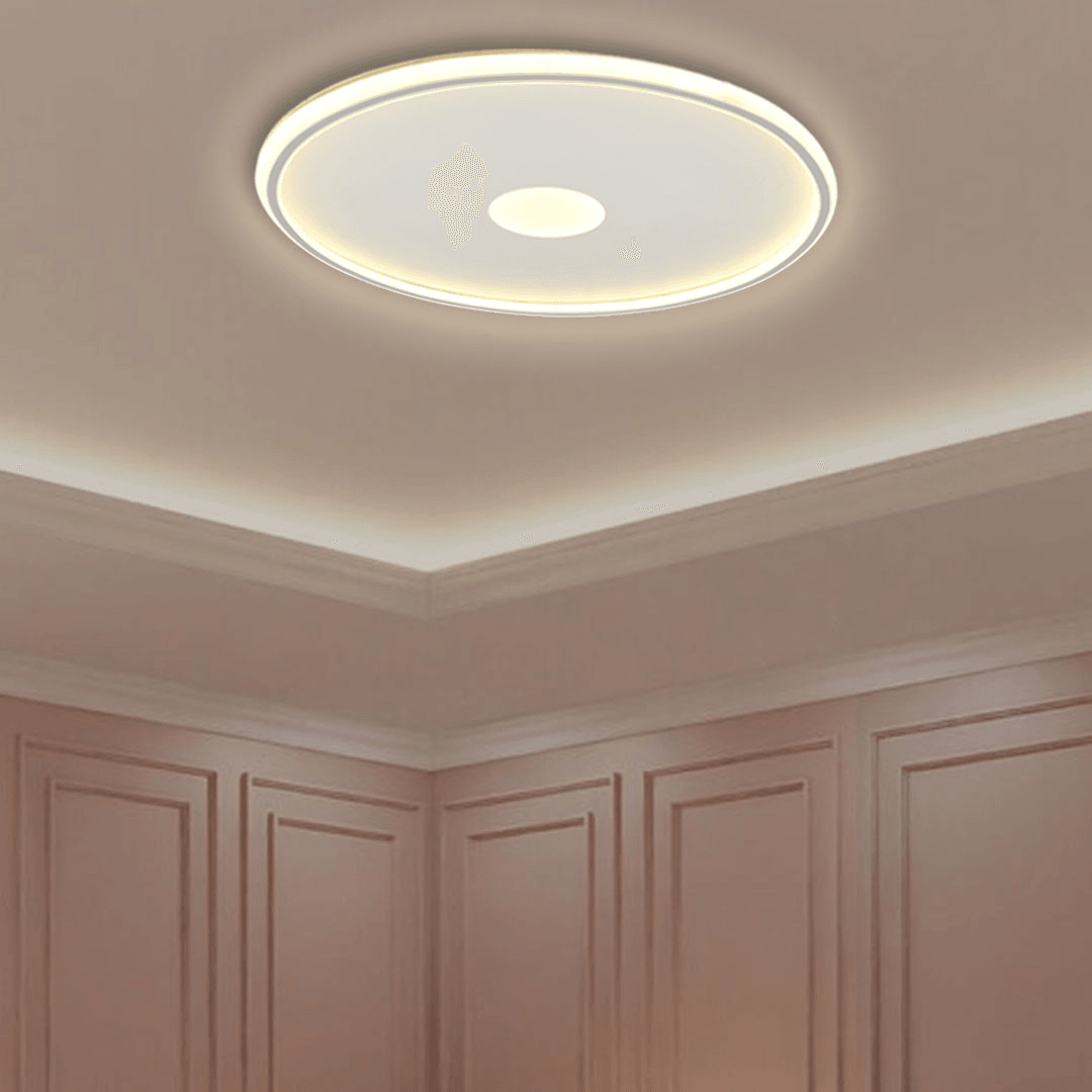 Modern Dekoratif Yuvarlak Plafonyer Led Avize 3 Renk