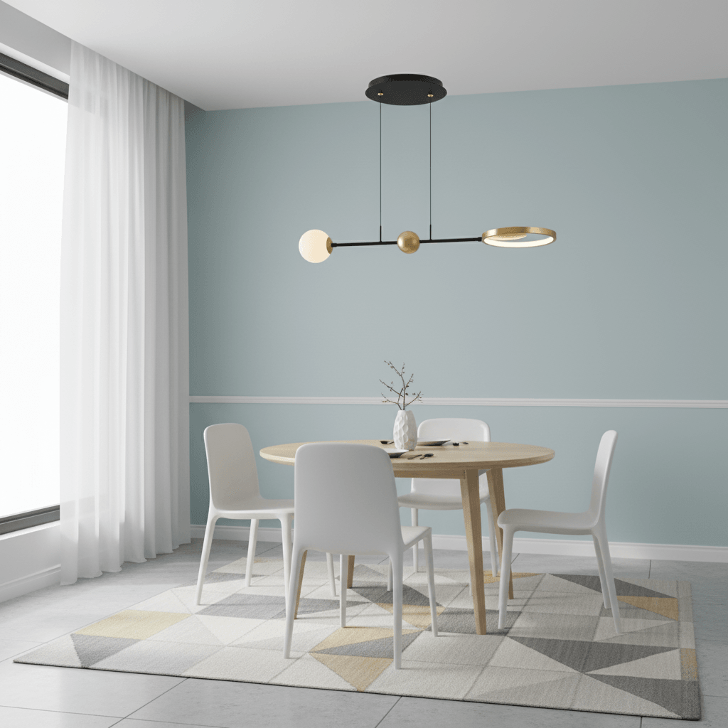 Lunara Eskitme Tekli Sarkıt Led Avize