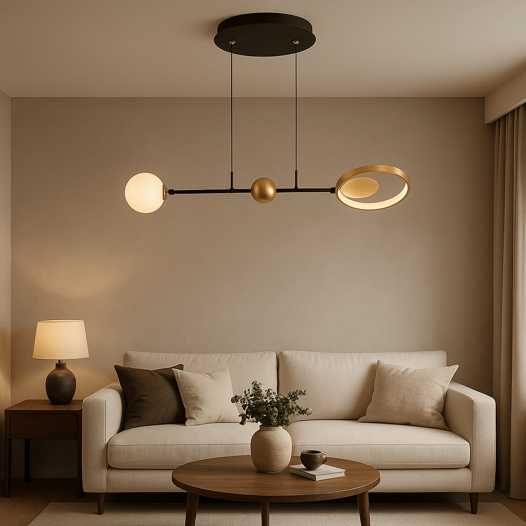 Lunara Eskitme Tekli Sarkıt Led Avize