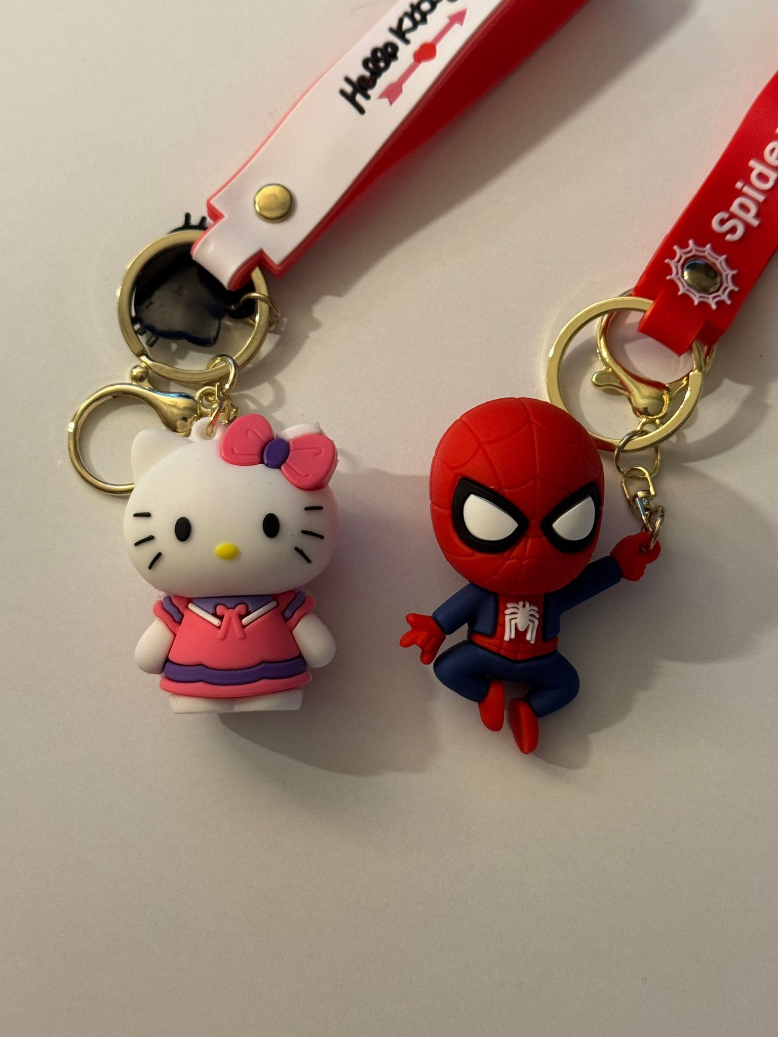 Hello Kitty Spiderman Anahtarlık