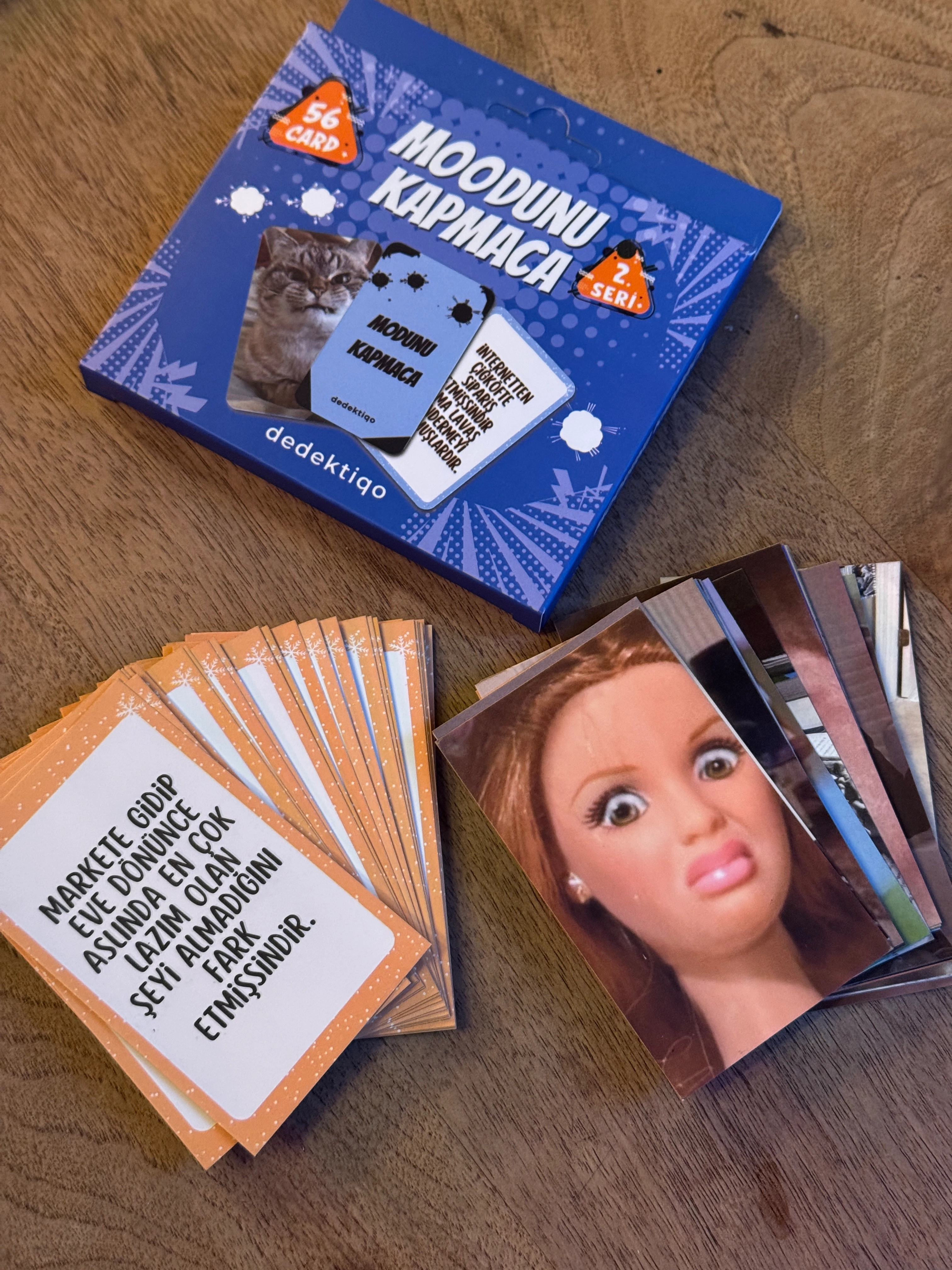 Komik Mood Kart Oyunu