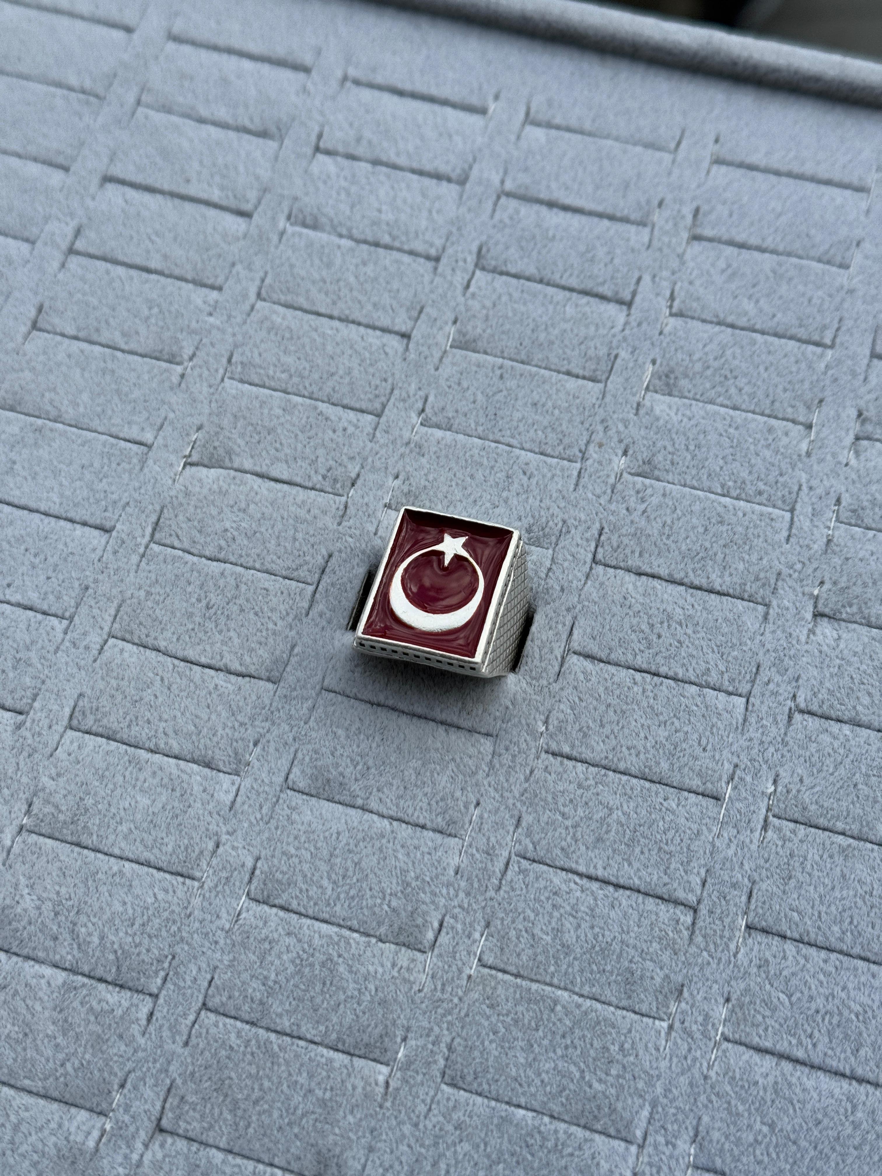 Türk Bayraklı Yüzük
