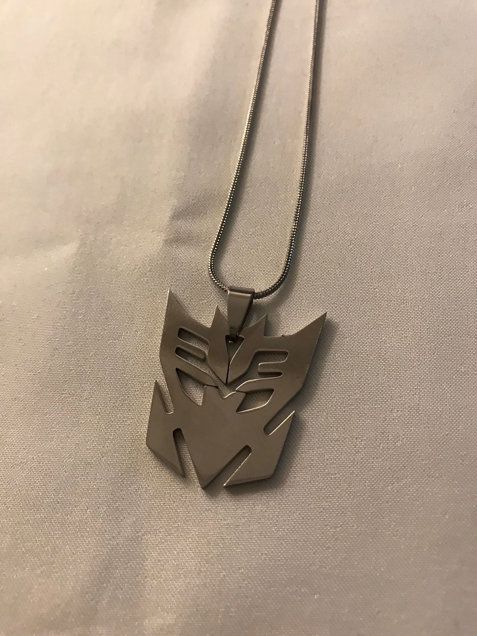 Transformers Çelik Kolye